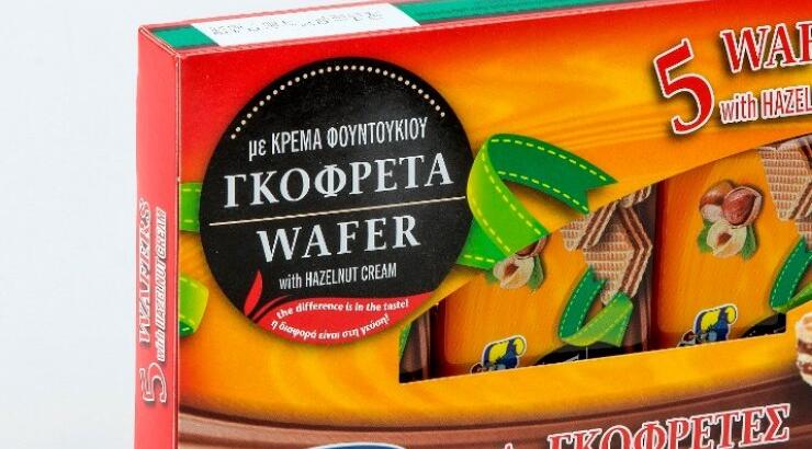 Johnsof γκοφρέτες με γέμιση κρέμα φουντουκιού