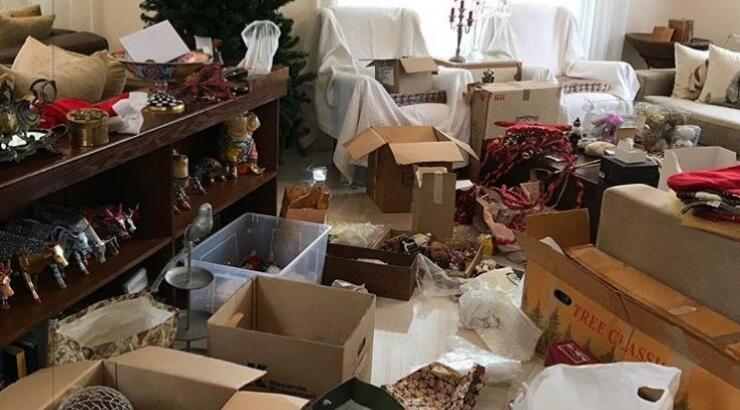 Αυτό το χάος επικρατεί στο σπίτι επώνυμης Κύπριας