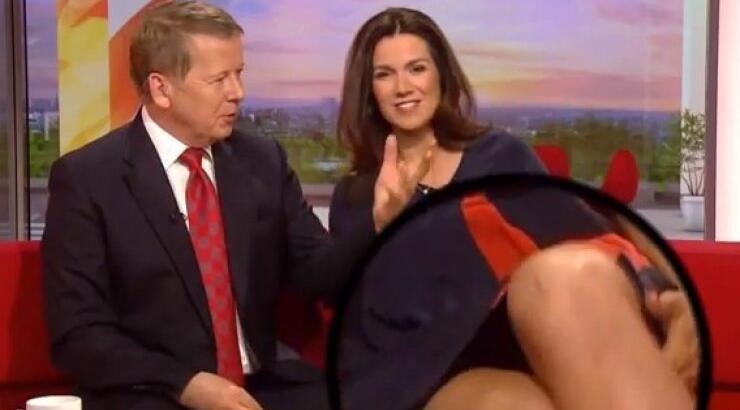 Παρουσιάστρια πρωινής εκπομπής τα έδειξε κατά λάθος όλα on air