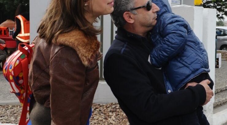 Αβέρωφ Νεοφύτου - Μαρία Σελίπα: Σε φιλανθρωπική εκδήλωση με το γιo τους