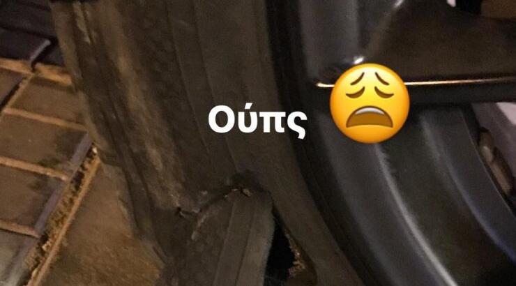 Ατύχημα με το αυτοκίνητο για επώνυμη Ελληνίδα!