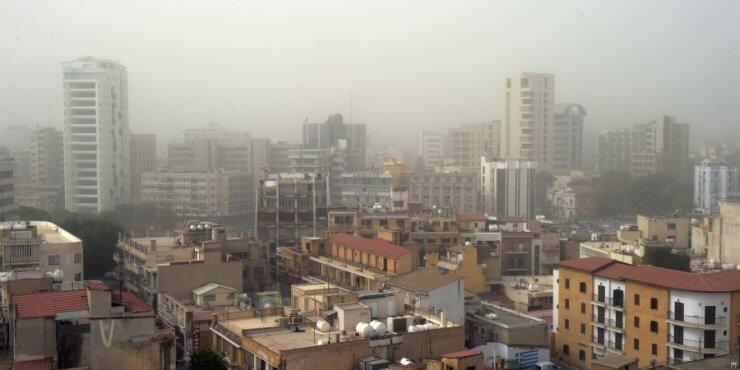 Υποχωρεί η σκόνη - Πτώση της θερμοκρασίας