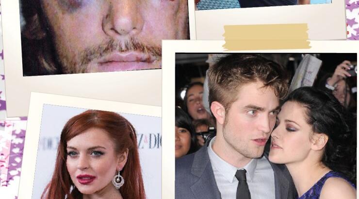 Tα μεγαλύτερα celebrity σκάνδαλα του 2012 