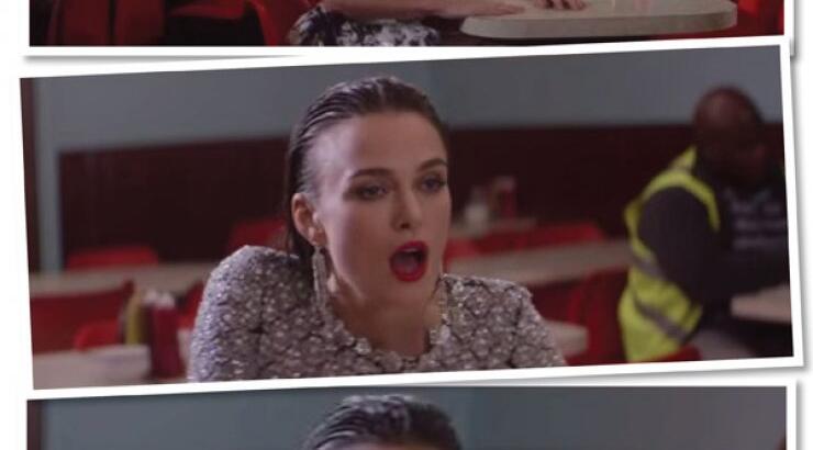 Keira Knightley: To βίντεο με τον οργασμό της σε δημόσιο χώρο! [βίντεο]
