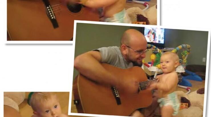 Η μπέμπα που ροκάρει και τρελαίνει το διαδίκτυο! [βίντεο]