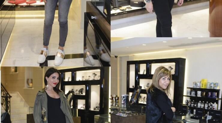 Στην παρουσίαση των κοσμημάτων Axenoff στο Jewellery Atelier