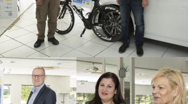 Στην παρουσίαση του Cyprus Gran Fondo by Volkswagen