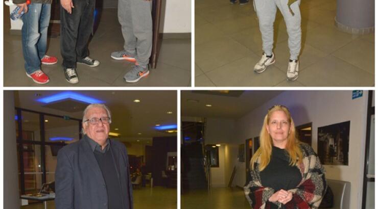 Στην πρεμιέρα της παράστασης "Φιλιώ Χαϊδεμένου"