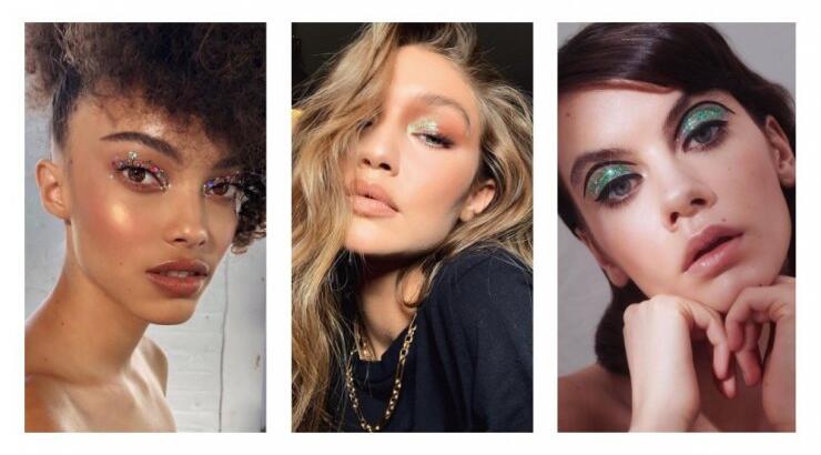 Glitter eyes: Υιοθέτησε την αγαπημένη τάση των Χριστουγέννων