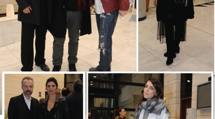 Στην πρεμιέρα της παράστασης "Λεωφορείο ο πόθος" 