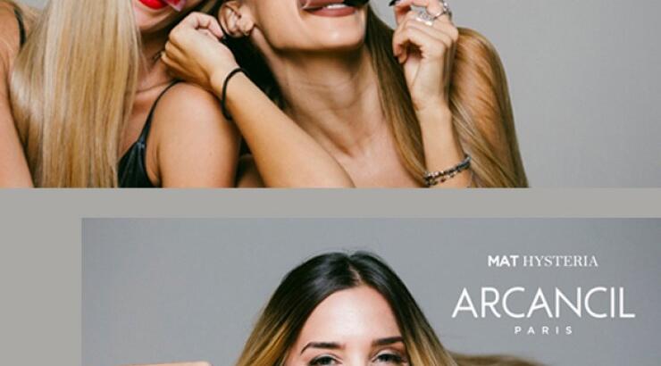 2 limited edition κραγιόν από την σειρά Mat Hysteria της Arcancil