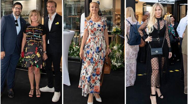 Στα εγκαίνια της νέας μπουτίκ Montblanc στην Λεμεσό