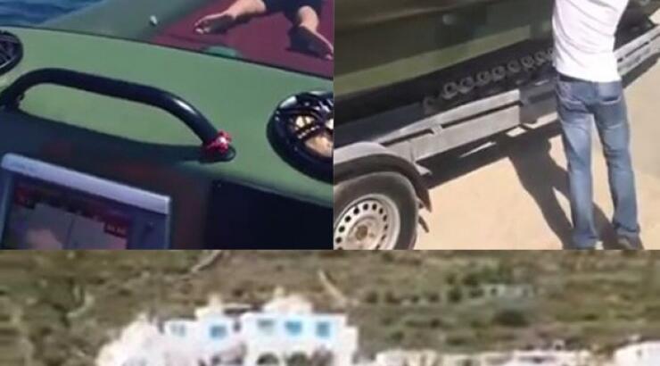 Στη Μύκονο με φουσκωτό σκάφος επώνυμοι Κύπριοι