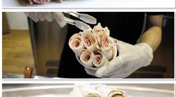 H νέα άφιξη της πρωτεύουσας σου φτιάχνει τυλιχτό παγωτό