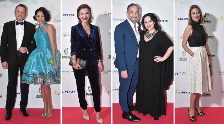 Στην επίσημη πρώτη προβολή της ταινίας "S.O.S. Survive Or Sacrifice" στην Κύπρο