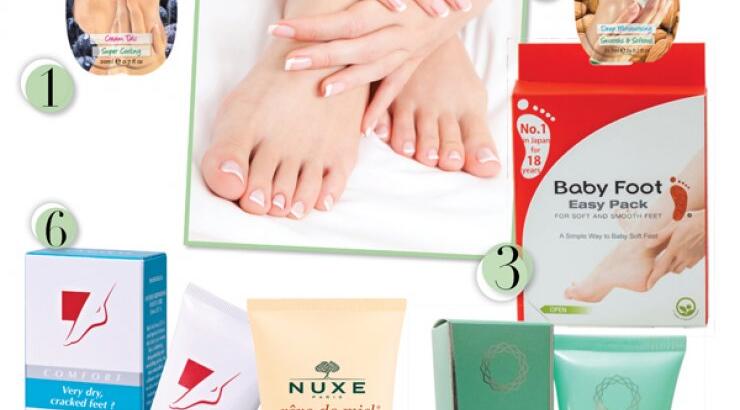 5+1 προϊόντα για περιποιημένα πόδια