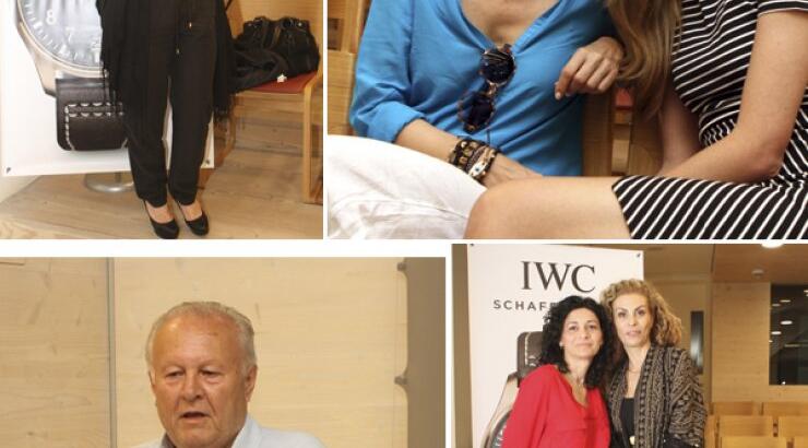 Μέρα ωρολογοποιίας από την εταιρεία Vassos Eliades Accessories Ltd και IWC Schaffhausen