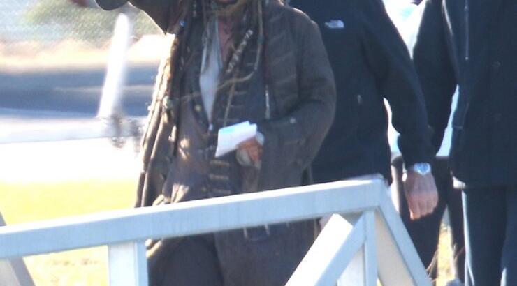 Ο Jack Sparrow επιστρέφει [εικόνες]
