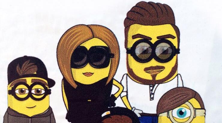 Η οικογένεια Beckham έγινε...minion! [εικόνες]