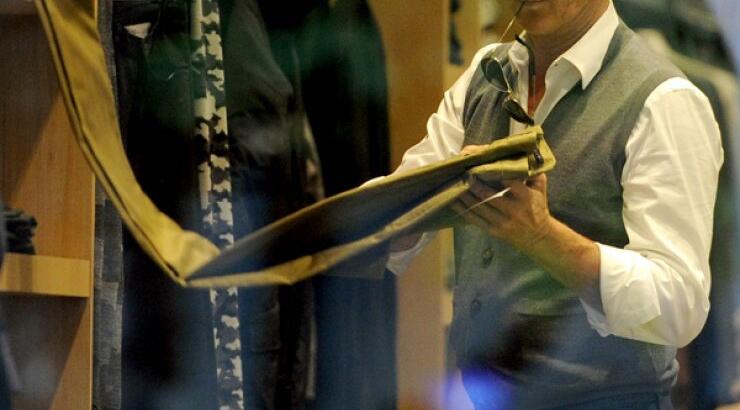 Μόλις άκουσε την υποφηφιότητά του για Χρυσή Σφαίρα πήγε για shopping [εικόνες]