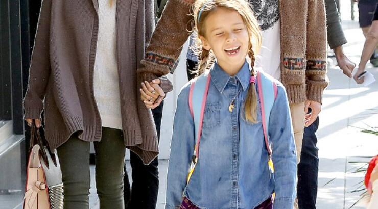 Οικογενειακή έξοδος στο supermarket για την Jessica Alba [εικόνες]