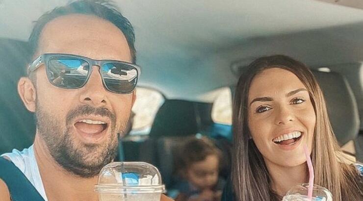 Κρίστη Αγαπίου - Πανίκος Λειβαδιώτης: Οι πρώτες εικόνες στο μαιευτήριο με τον νεογέννητο γιο τους