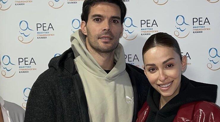 Eλένη Φουρέιρα - Αλμπέρτο Μποτία: Πήραν εξιτήριο με τον νεογέννητο γιο τους [εικόνα]