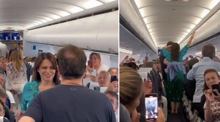 Επώνυμη Ελληνίδα ναύλωσε ιδιωτικό αεροπλάνο και έκανε πριβέ πάρτι on air για τα γενέθλια του συζύγου της