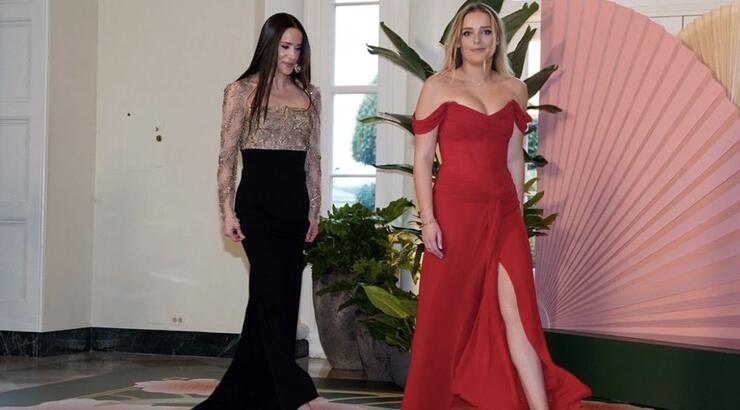 Η 23χρονη κουκλάρα εγγονή του Joe Biden έκλεψε τις εντυπώσεις σε επίσημο δείπνο [εικόνες]