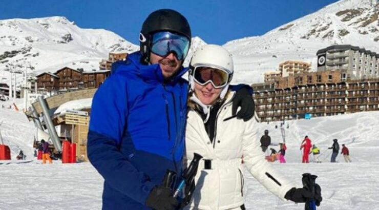 Σύλβια Μαυροπούλου: Με τον σύζυγό της για σκι στις γαλλικές Άλπεις! [εικόνες]