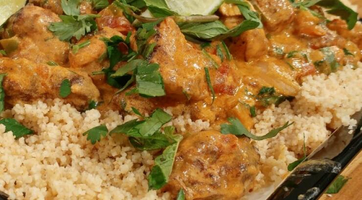 Κοτόπουλο με κους κους