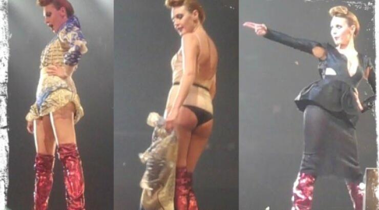 Tάμτα: Έβγαλε τα ρούχα της στην σκηνή του Madwalk για χάρη των NatarGeorgiou