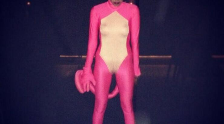 Ποια Ελληνίδα τραγουδίστρια ντύθηκε ροζ πάνθηρας;