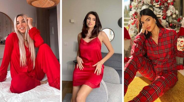 10 fashionistas που φόρεσαν Xmas συλλογή με τις πιο cosy πιτζάμες