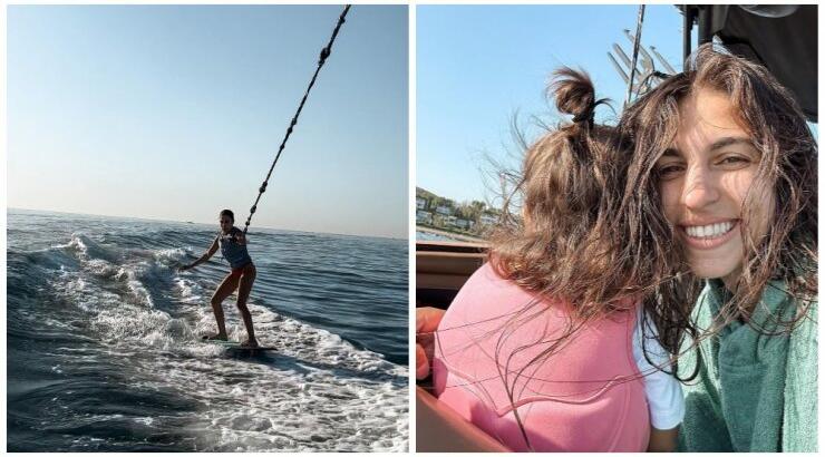 Θέλξια Βαλέρια Φραγκούδη: Έκανε για πρώτη φορά wake surfing και εντυπωσιάζει [εικόνες & βίντεο]