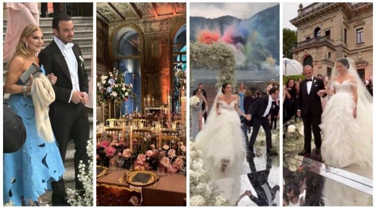 Γιώργος Θεοδότου – Έλις Μισιρλή: Τα στιγμιότυπα από τον dreamy γάμο τους στο Κόμο