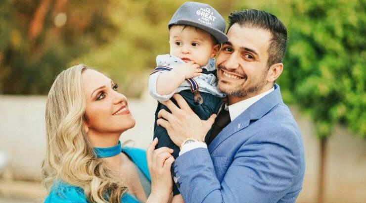 Μαρία Θεοδότου – Ανδρέας Μακρίδης: Ο γιος τους έγινε ενός έτους [εικόνες & βίντεο]