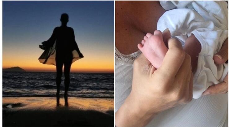 Eλληνίδα παρουσιάστρια: Έκανε τελετή ονοματοδοσίας της νεογέννητης κόρης της  