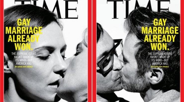 Διπλό εξώφυλλο για τη «νίκη» των γκέι από το Time