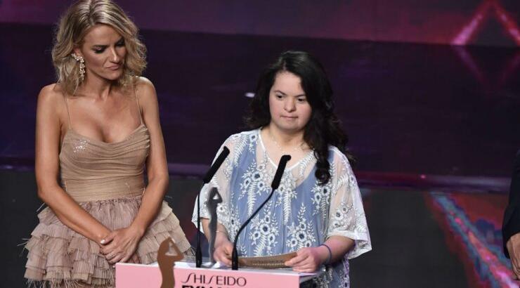 Η στιγμή που έκανε όλο το θέατρο να δακρύσει στην απονομή των βραβείων "Madame Figaro Γυναίκες της Χρονιάς 2018" 