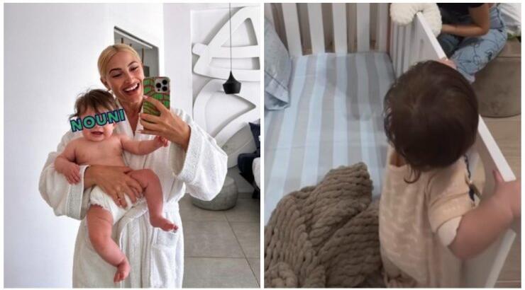 Ιωάννα Τούνη: Ξεκίνησε να φτιάχνει το δωμάτιο του μικρού Πάρη στο σπίτι της στη Θεσσαλονίκη [βίντεο]