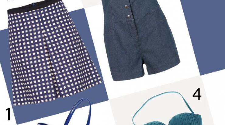 Blue retro!