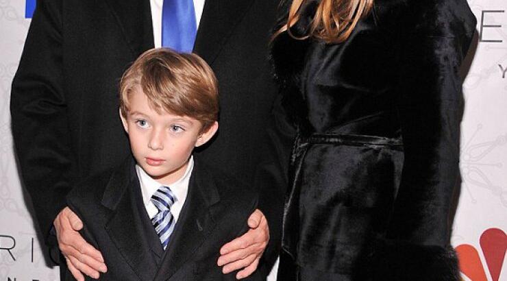 Ο 7χρονος γιος του Donald Trump κάνει μάσκα από χαβιάρι! 