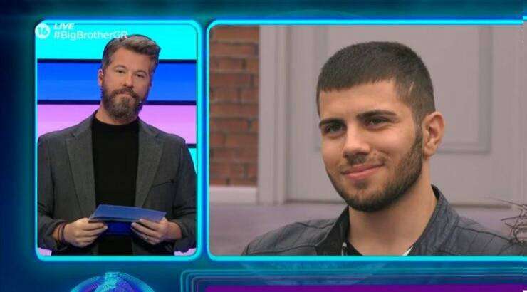 “Big Brother”: Αποχώρησε ο Βλαδίμηρος Νικόλα [βίντεο]