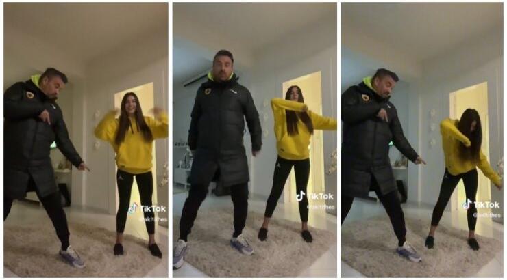 Γιάννης Αιβάζης: Ο χορός του στο tiktok με την κόρη του, Ισμήνη, που λατρέψαμε [βίντεο]