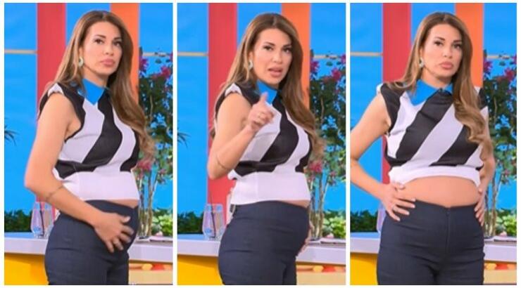 Ελένη Χατζίδου: Απαντά εάν είναι έγκυος δείχνοντας την κοιλιά της on air: "Θέλω τον χρόνο μου"