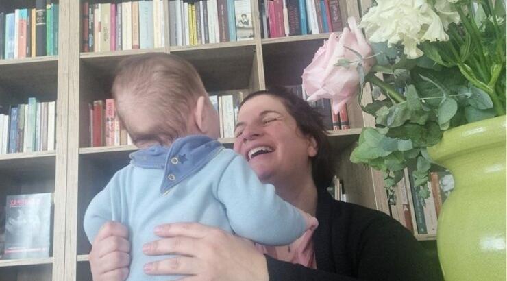 Μαρίνα Βρόντη: "Συγκινούμαι όταν μιλάω για τον γιο μου" 