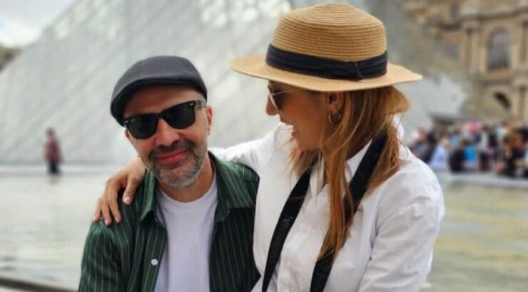 Μιχάλης Σοφοκλέους: Η ιδιαίτερη προσπάθεια για να φωτογραφήσει τη σύζυγό του στο Παρίσι [εικόνα]