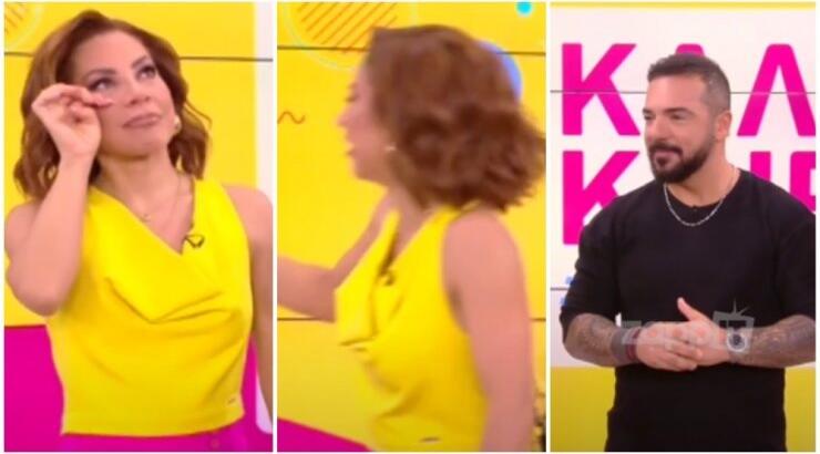 Δακρυσμένη έφυγε από το πλάνο η Μαριάντα Πιερίδη - "Ποιος την πείραξε;" [βίντεο]