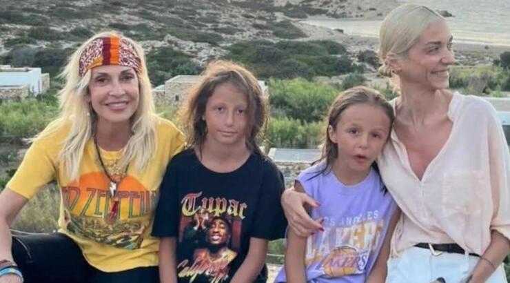 Άννα Βίσση: Με δυο πάρτι σε δυο χώρες γιόρτασε τα 10α γενέθλια του ο εγγονός της [εικόνες]